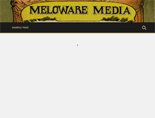 Tablet Screenshot of meloware.com